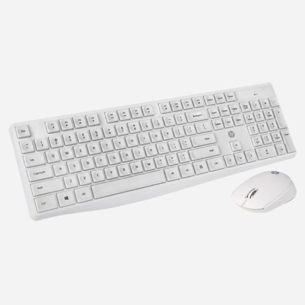 Picture of HP Wireless  CS 10 Keyboard & Mouse Combo (White)