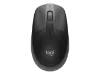 Picture of Logitech M190 Full-Size Wireless Mouse, Black