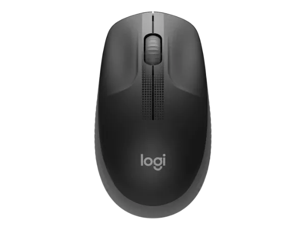 Picture of Logitech M190 Full-Size Wireless Mouse, Black