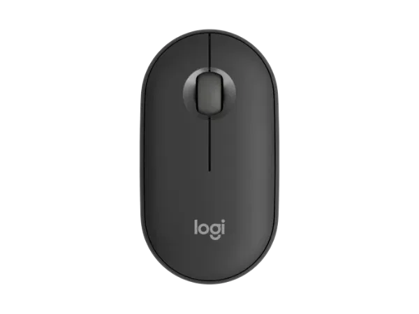 Picture of Logitech M350 Pebble Wireless Mouse, Black