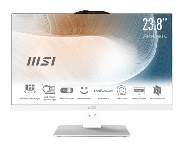 Picture of MSI Modern AM242P 12M All-in-One, i7 12th, 16GB, 512GB, 24" Non-Touch