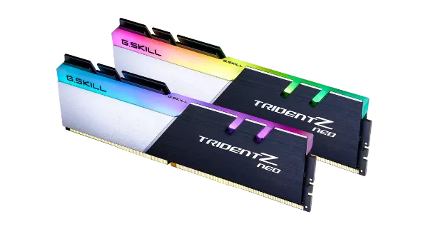 Picture of 64 GB RAM, DDR4-3600 MHz, (32 GB x 2), G.SKILL TridentZ RGB Series