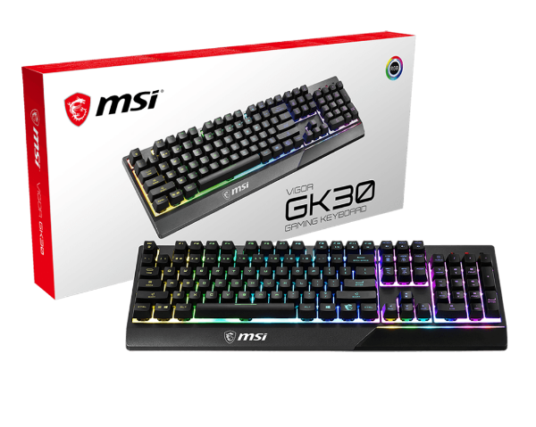 Picture of MSI Vigor GK30 GAMING KEYBOARD Black