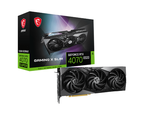 Picture of MSI GeForce RTX™ 4070 SUPER 12 GB GAMING X SLIM