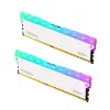 Picture of 32 GB RAM, DDR5-6400 MHz, (16 GB x 2) kit, v-color Manta Xprism RGB, Silver