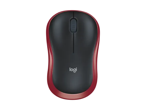 Picture of Logitech M185 Compact Wireless Mouse Red