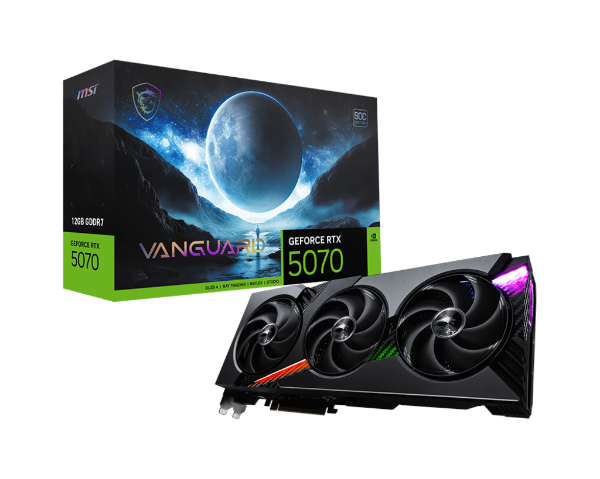 Picture of MSI GeForce RTX™ 5070 VANGUARD SOC 12 GB