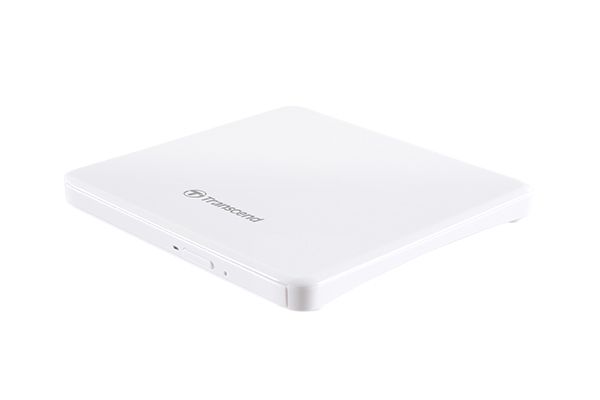 Picture of Transcend Slim Portable DVD Writer White
