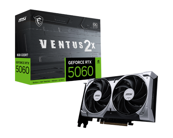 Picture of MSI GeForce RTX™ 5060 VENTUS 2X OC 8 GB