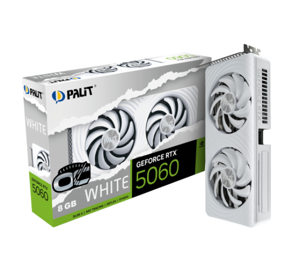 Picture of Palit GeForce RTX™ 5060 White OC 8GB