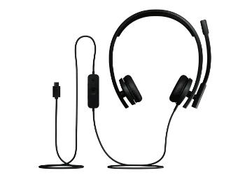Show details for Logitech H570e Headset Teams version (Stereo, USB-C) Picture of Logitech H570e Headset Teams version (Stereo, USB-C)