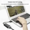 Picture of UNITEK USB 3.0 to Gigabit Ethernet Adapter in Black