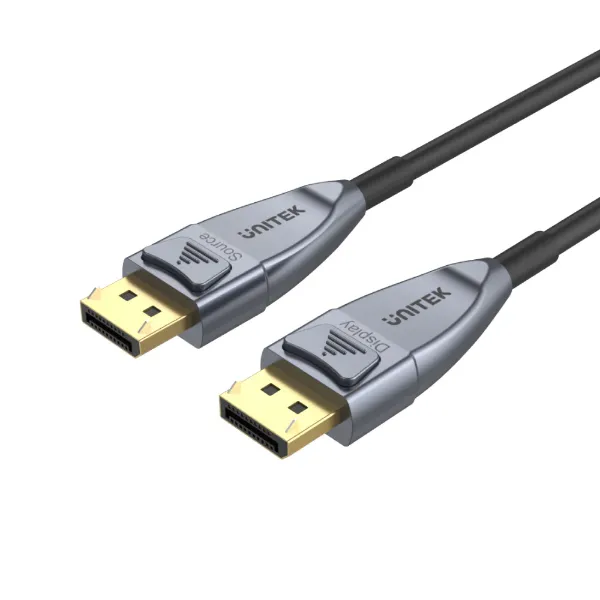 Picture of UNITEK 8K Fiber Optic DisplayPort 1.4 Cable
