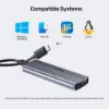 Picture of UNITEK M.2 PCIe NVME SSD Enclosure S1241B