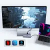 Picture of UNITEK USB-C Ethernet Hub with HDMI, 100W Power Delivery and Dual Card Reader