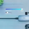 Picture of UNITEK USB-C Ethernet Hub with HDMI, 100W Power Delivery and Dual Card Reader