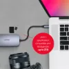 Picture of UNITEK USB-C Ethernet Hub with HDMI, 100W Power Delivery and Dual Card Reader