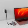 Picture of UNITEK USB-C Ethernet Hub with HDMI, 100W Power Delivery and Dual Card Reader