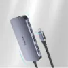 Picture of UNITEK USB-C Ethernet Hub with HDMI, 100W Power Delivery and Dual Card Reader