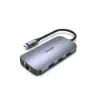 Picture of UNITEK USB-C Ethernet Hub with HDMI, 100W Power Delivery and Dual Card Reader