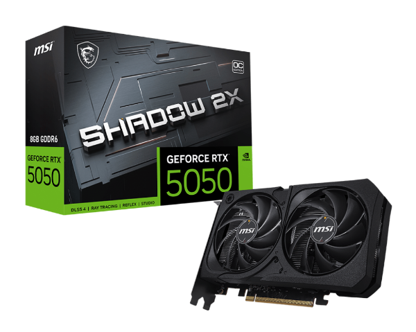 Picture of MSI GeForce RTX™ 5050 SHADOW 2X OC 8 GB
