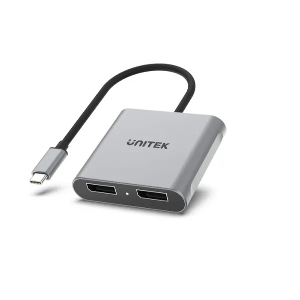 Picture of UNITEK USB-C to Dual DisplayPort Adapter V1404A