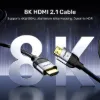 Picture of UNITEK HDMI 2.1 Cable C11086GY-1M