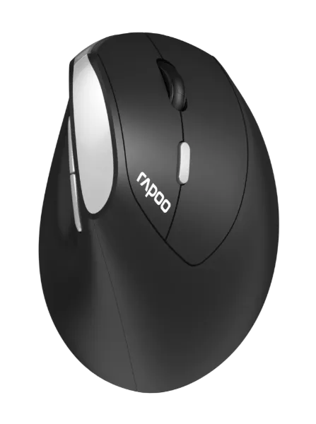 Picture of rapoo EV250 Wireless Silent Vertical Ergonomic Mouse