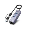 Picture of UNITEK 4-in-1 Ethernet Hub, Y-3088B