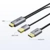 Picture of UNITEK HDMI to DisplayPort 4K Cable 1.8M, V1714A